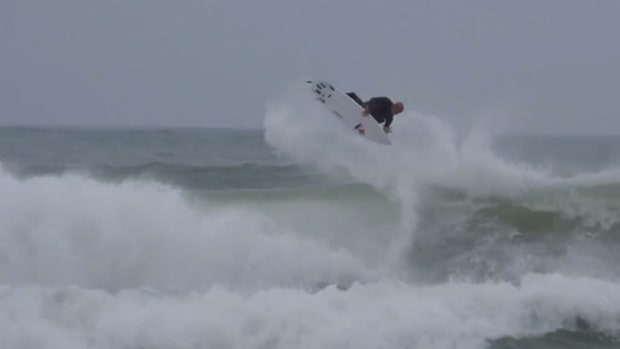 Surfer Kelly Slater Pulls Off an Insane 540